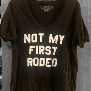Retro Brand 'Not My First Rodeo' Tee (Size Medium)